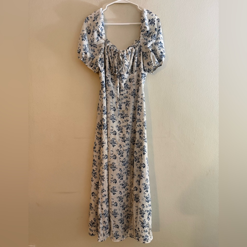 SHEIN Floral Midi Dress